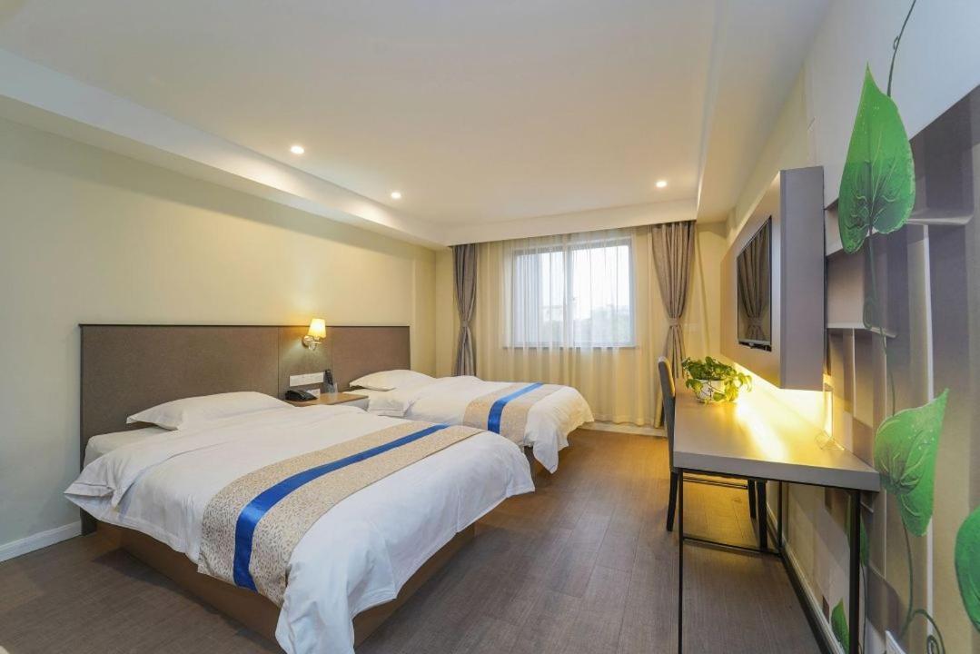 Shanghai Dihang Boutique Hotel Pudong Airport Branch - Provides Shuttle Service To Pudong Airport And Disneyland Kamer foto