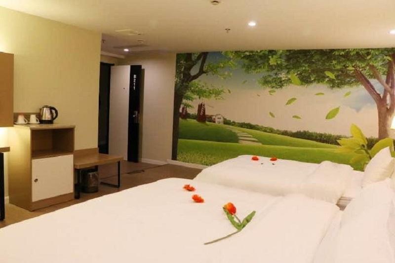 Shanghai Dihang Boutique Hotel Pudong Airport Branch - Provides Shuttle Service To Pudong Airport And Disneyland Buitenkant foto